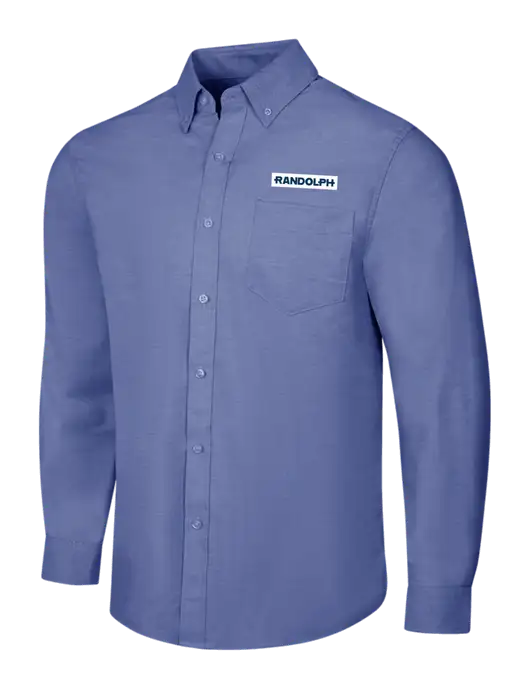 Navy SuperPro Oxford Shirt w/Randolph Embroidered Logo