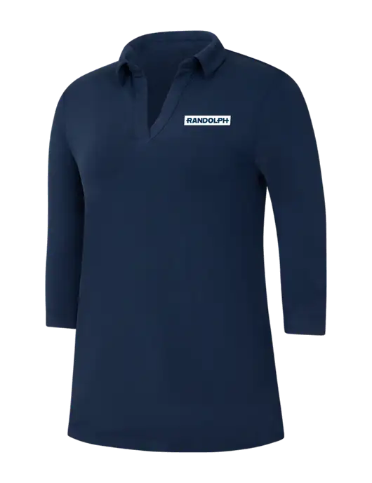 Navy Womens Luxe Knit Tunic w/Randolph Embroidered Logo