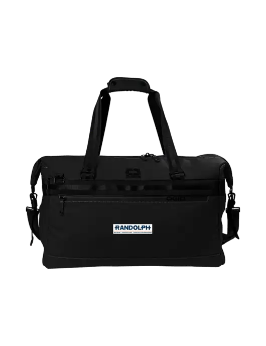 OGIO Black Commuter Duffel w/Randolph Screen Print Logo